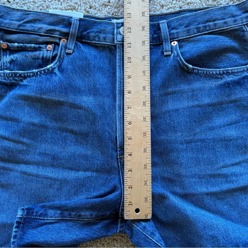 Citizens of Humanity Marlow‎ Long Denim Shorts Womens Size 32 Amaretto NWT